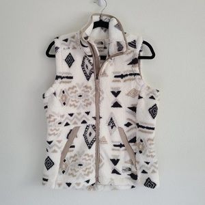 North Face tribal vest
